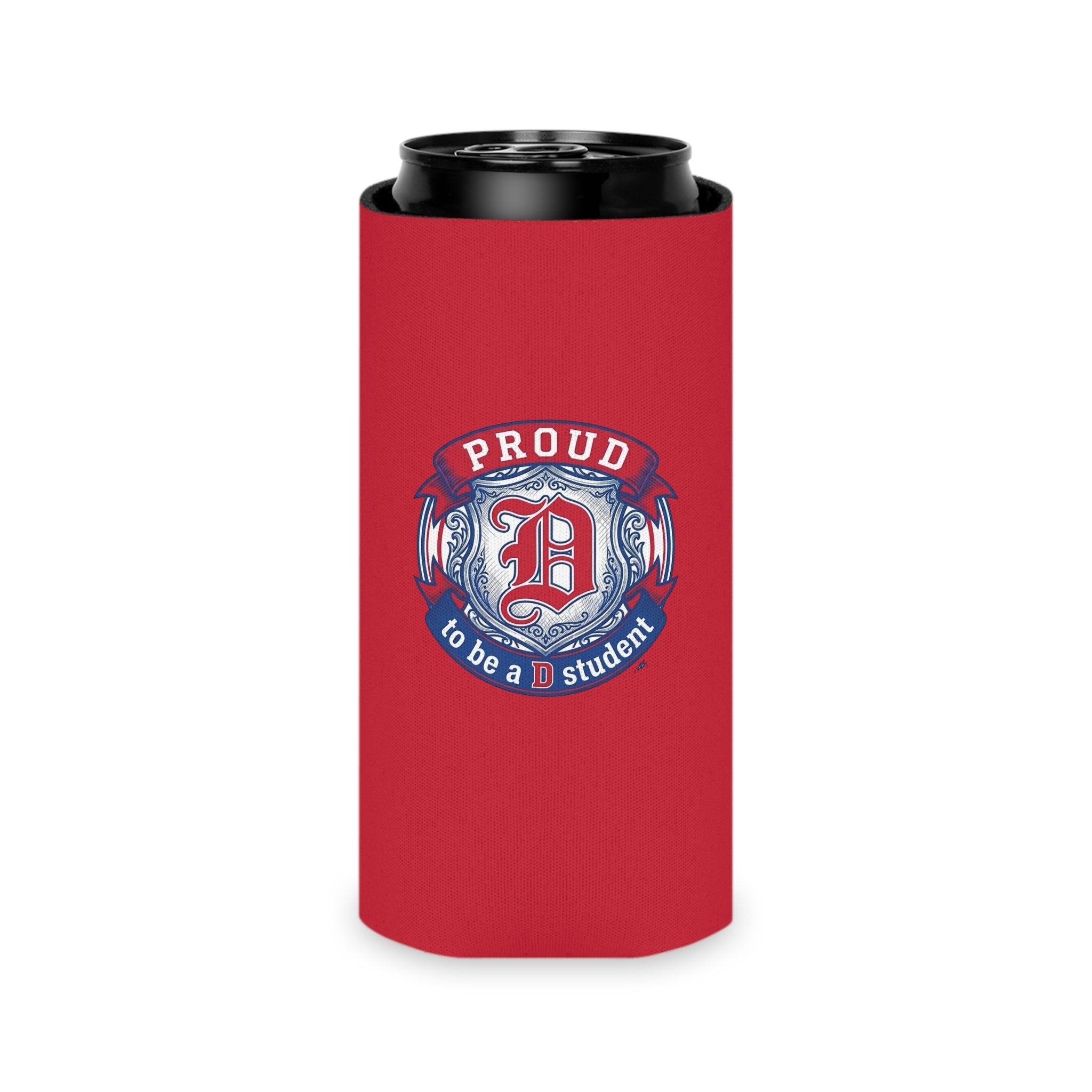 Detroit Pride Can Cooler — Motor City Graphic Insulated Drink Sleeve